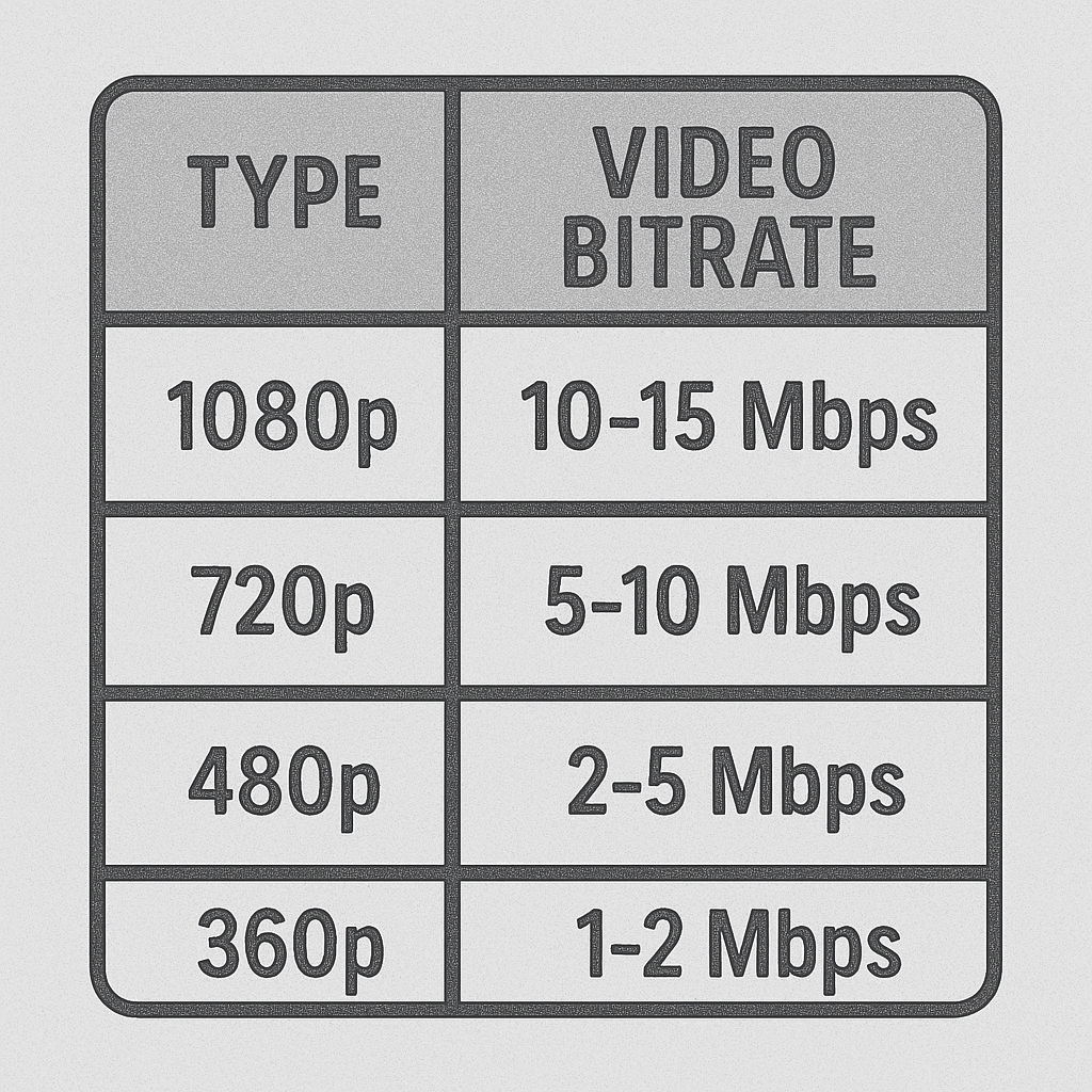 Bitrate savvaļās kamerās